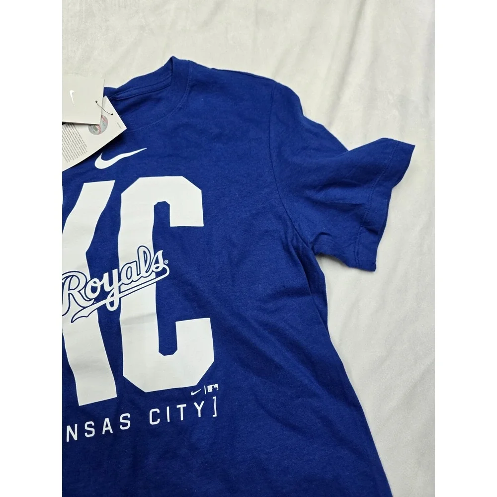 Nike Kansas‎ City Royals Scoreboard T-Shirt Men's S Blue New